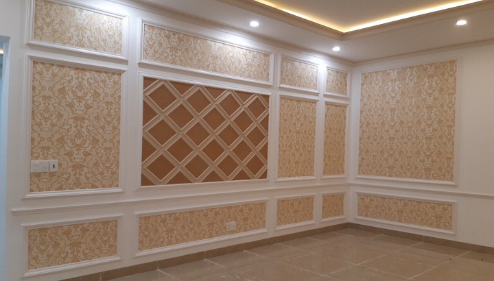 thi công giấy dán tường đẹp uy tín